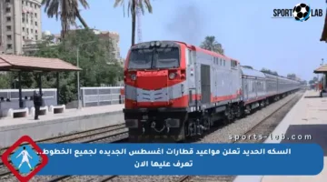 السكة الحديد تعلن مواعيد قطارات أغسطس الجديدة لجميع الخطوط.. تعرف عليها الآن